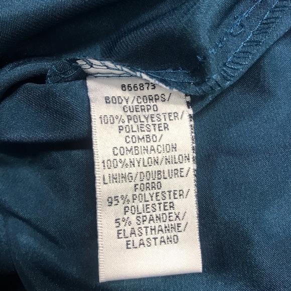 JS Collections Illusion Yoke Scroll Embroider Gown - Picture 8 of 12